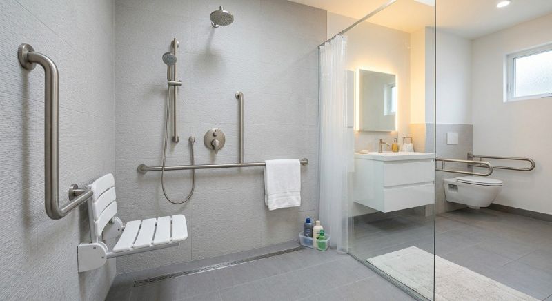 Handicap Shower Installation in Nashua, NH
