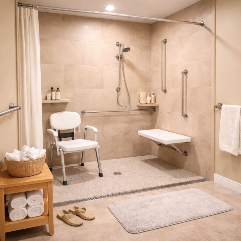 Walk In Shower Installation in Framingham, MA